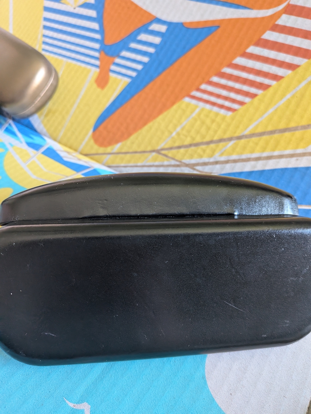 COACH Black Leather Sunglasses CASE ONLY - Picture 4 of 5
